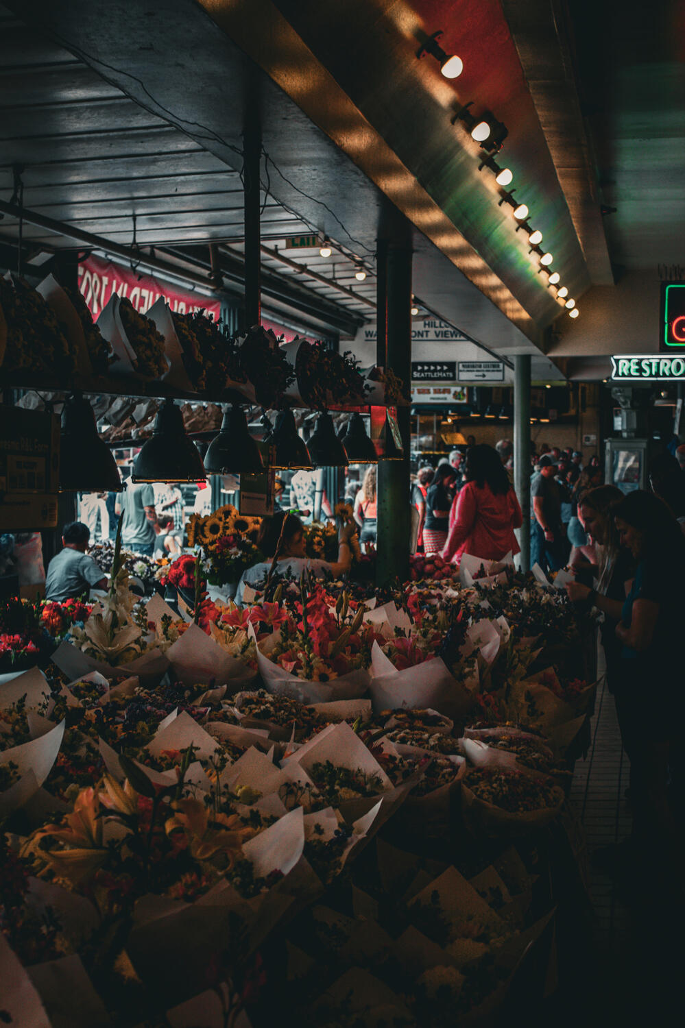 Pike Place Flowers